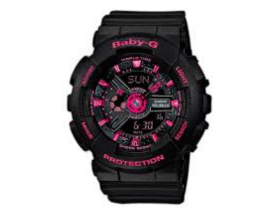 Reloj digital Casio para mujer BA-111-1ACR Baby-G