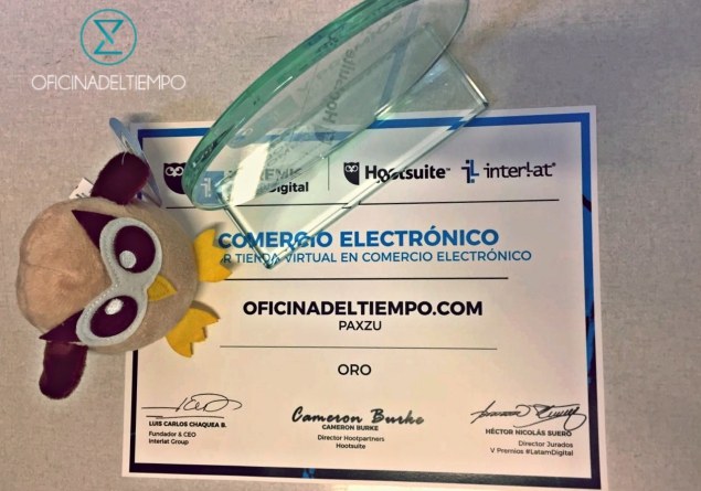Somos La Mejor Tienda Virtual en Comercio Electrónico | Oficina del Tiempo