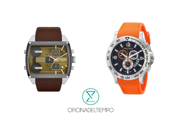 Reloj Nautica y Diesel